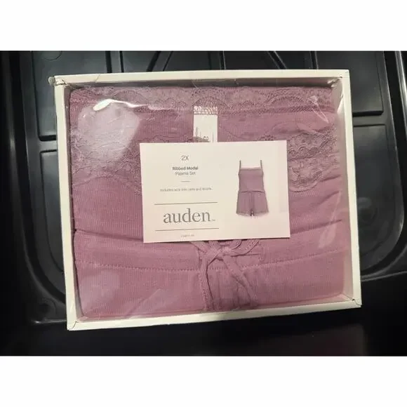 Auden Ribbed Modal Pajama Set – Size 2X - Picture 2 of 2